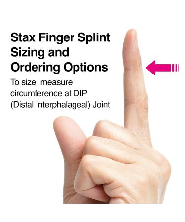 Rolyan Stax Finger Splint Size 3 - Individual Splint for Finger Support - Buy Online on GoSupps.com