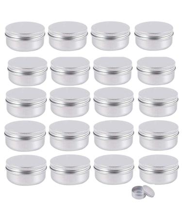 Aluminum empty D schen 20 pieces around travel Cremedose Tiegel 30ml Travel Cremedose Tanter For cream lotion masks cosmetics nail art mini candles