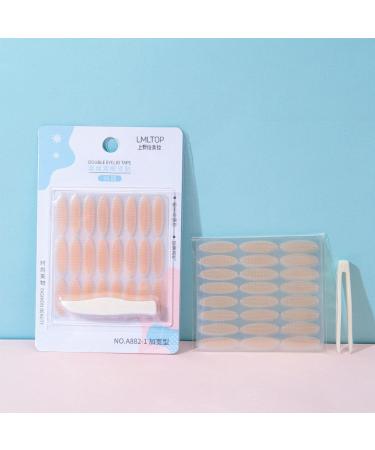 Double Eyelid Tape - Invisible Waterproof Double Eyelid Tape | Natural Fiber Eyelid Lifter Strips Eye Lift Tape for Droopy Lids Hooded Eyes Aviere Widened - Buy Online on GoSupps.com