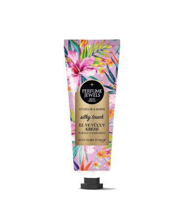 EST 1923 Eyup Sabri Tuncer Perfume Jewels Body Splash Series (SILKY TOUCH BODY CREAM 50 ML) SILKY TOUCH 1.7 Fl Oz (Pack of 1)
