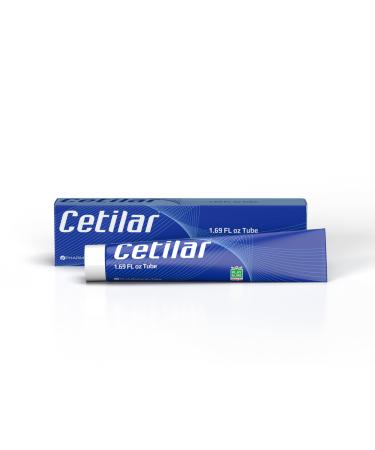 Cetilar Cream High Cetylated Fatty Acids for Rapid Relief in Contusions Strains Sprains and Fractures.1.6 ounces