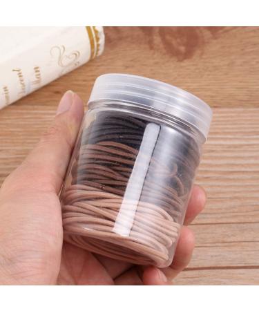 FOMIYES 2 Boxes Ponytail Holder Hair Elastics Hair Ties Bracelets Strong Hair Bands Ponytail Ropes for Girls Stretchy Hair Ties Scrunchies for Women Seamless Hair Bands Women's Blush Small - Buy Online on GoSupps.com