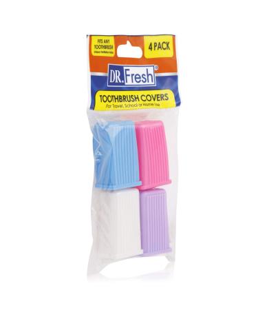 Dr. Fresh Toothbrush Covers Set of 4 1-Pack