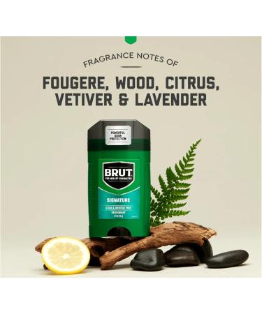 Brut Deodorant 24 Hour Protection Original Scent - 4 Pack | International Shipping Available - Buy Online on GoSupps.com