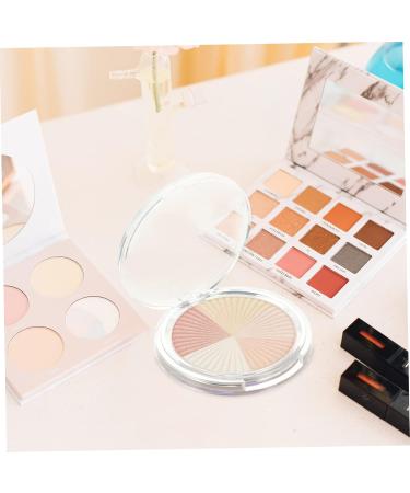 BELLIFFY 1 Box Highlight Powder Highlighting Highlighter Compact Powder Shimmer Powder for Face Plastic Shell - Buy Online on GoSupps.com