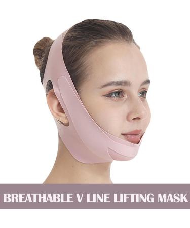 Double Chin Reducer Reusable Chin Strap for Women Breathable and Comfortable V Line Lifting Mask - Buy Online on GoSupps.com