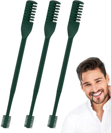Nose Hair Trimmer for Women with Double Attachments 360 Degree Rotating Grooming Device for Women and Men Dark Green - Buy Online on GoSupps.com