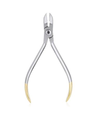 faruijie Dental Cutter Plier - Braces Orthodontic Ligature Plier Professional Stainless Steel Dental Plier Pin and Ligature Wire Cutter Orthodontic Light Wire Cutting Pliers