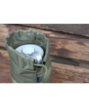Brandit Adults Unisex Bottle Holder | Small Black Bag | Model 1 for Travel & Outdoor | Shop Now - Buy Online on GoSupps.com