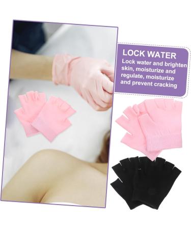 Mikinona 2 Pairs Gel Gloves Lotion Moisturizing Gloves Hand Skin Care Gloves Hand Skin Care Supplies Gloves for Moisturizing Hands Overnight Gloves for Dry Hand Nursing Supplies to Sleep - Buy Online on GoSupps.com