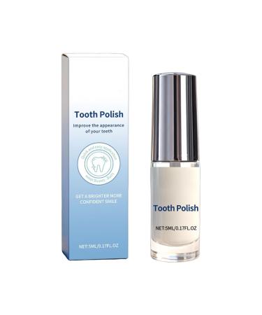 Uozonit Dental Polishing Paint | Gentle Stain Remover 5ml | Teeth Whitening Polish - For Women Confident Smile Home Travel Daily Care Morning & Evening