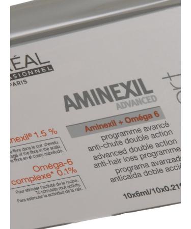 L'Or al Professionnel Anti-Hair Loss Program Aminexil 10 Ampoules of 6 ml - Buy Online on GoSupps.com