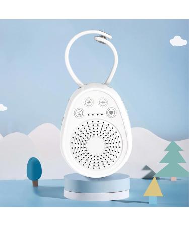Portable White Noise Machine 1000mAh Liion Battery White Noise Sleep Sound Machine Builtin ABS 20 Home Sound Sources for Baby - Buy Online on GoSupps.com