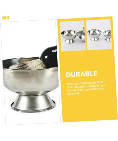 Minkissy High Impact Shell Tool Set - Stainless Steel Shaving Shell for Men | Ideal Household Gift & Razor Cup | International Shipping Available - Buy Online on GoSupps.com