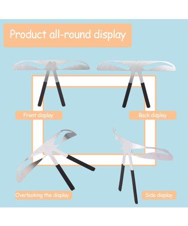 ANKROYU 4 Types Eyebrow Ruler Stainless Steel Eyebrow Measure Balance Extension Ruler Eyebrow Measurement Ruler Eyebrow Shape Stencil for All Face Shapes(A) - Buy Online on GoSupps.com