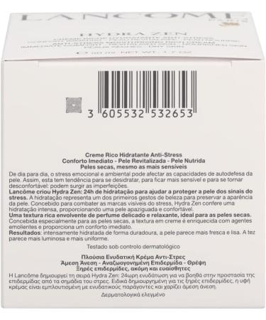 LANCOME PARIS Lancome Lancome Hydrazen Neocalm Multi-Relief Anti-Stress Moisturising Cream (For Dry Skin) -50Ml Single - Buy Online on GoSupps.com