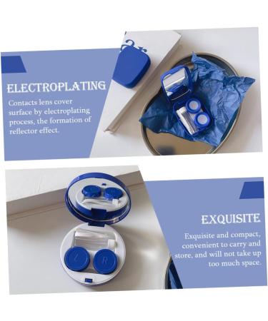 JECOMPRIS 2ST Colored Contact Lenses Travel Kit | Makeup Kits Tweezers Mirrors & Storage | Beauty Lens Case & Invisible Sticker Box - Buy Online on GoSupps.com