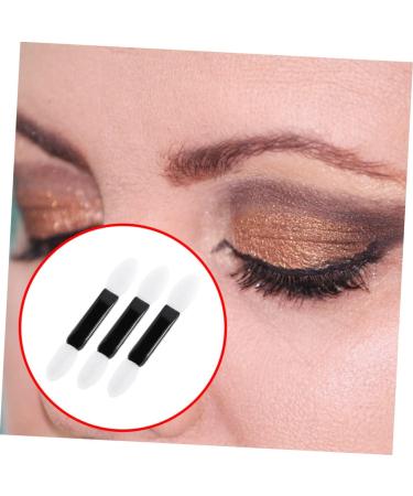 Mikinona Makeup Eyeshadow 100pcs Women s Suits Eyeshadow Sponge Brush Eye Shadow Applicator Set Travel Toolkit Cosmetic M White - Buy Online on GoSupps.com
