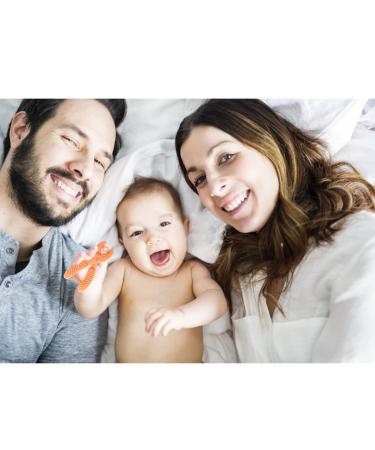 4-Part Baby Tooth Toy Set | Sensory Silicone Molar Toys for Newborns | Chewable Oral Motor Tools for Teething Boys & Girls - Buy Online on GoSupps.com