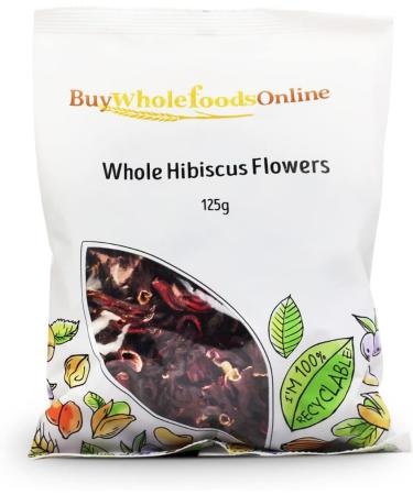 Whole Hibiscus Loose Tea 125g (BWFO) - Buy Online on GoSupps.com