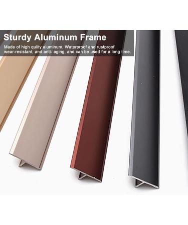 1.6 Inch Wide Indoor Narrow Floor Strip Matte Carpet Trim Transition Strip Easy to Install Thresholds Reducer Ramp for Front Door Doorways (Color : Black Size : 140cm/55.1in) Black 140cm/55.1in - Buy Online on GoSupps.com