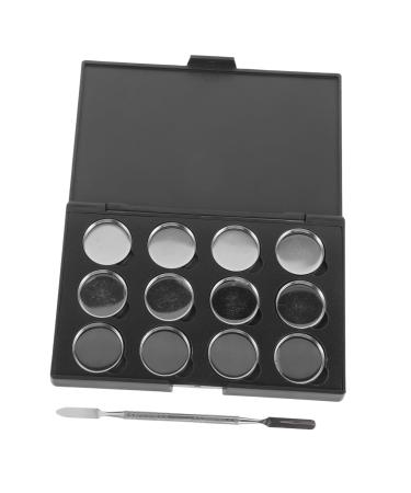 minkissy Sturdy Eyeshadow Palette Reusable Makeup Box Portable Makeup Organizer