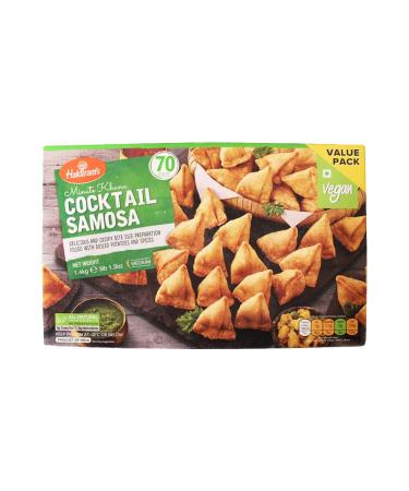 Haldiram's Cocktail Samosa | 1.4Kg | Samosa | Ready to Eat | 100% Fresh | Indian Origin