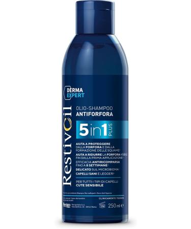  RestivOil Restivoil Derma Expert 5-in-1 Anti-Dandruff Oil Shampoo for All Hair Types Sensitive Skin 250 ml - Buy Online on GoSupps.com