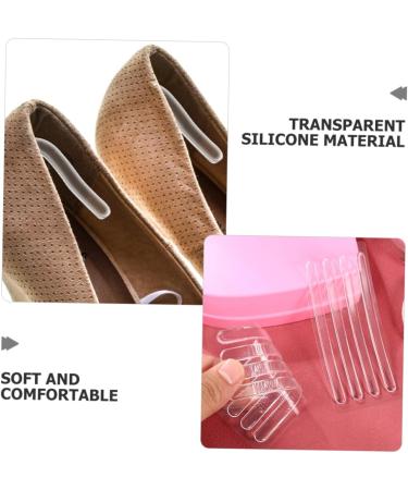 2 Sets Heel Stickers - Replaceable Heel Cushions & Pads for Women's Shoes | Transparent Heel Grips & Protectors for Ultimate Comfort - Buy Online on GoSupps.com