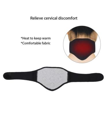 Self-Warming Tourmaline Neck Collar - Magnetic Pain Relief for Neck Shoulder & Muscle Discomfort | International Shipping Available - Buy Online on GoSupps.com