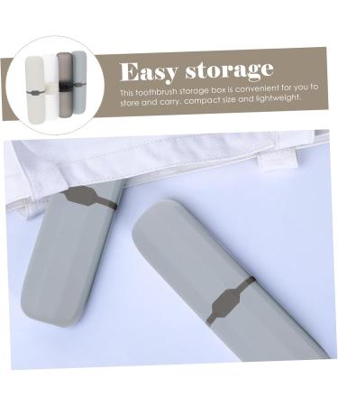 Hakidzel 6-Piece Portable Toothbrush Case | Travel-Friendly Toothbrush Holder for International Shipping - Buy Online on GoSupps.com