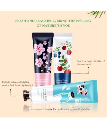 RVTKAK Mini Hand Cream Gift Set - 10 Peeling & Nourishing Creams for Dry Skin Smooth Fine Lines Perfect for Gardeners | Moisturizing Soap & Hand Cream Set - Buy Online on GoSupps.com