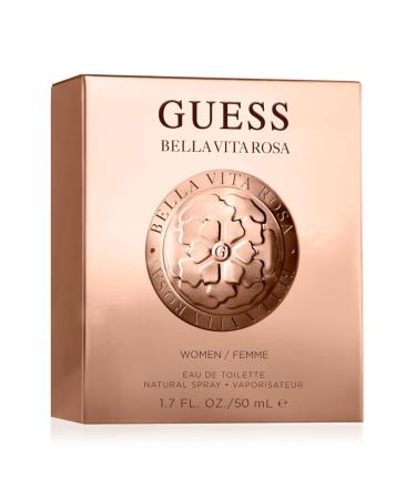 Guess Bella Vita Rosa Eau de Toilette 1.7 Fl Oz Eau de Toilette 1.7 Fl Oz (Pack of 1) - Buy Online on GoSupps.com