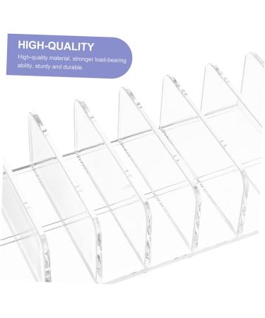 Mikinona Storage Rack Acrylic Drawer Organizer Clear Eye Shadow Holder Pressed Powder Organizer Grid Desk - Buy Online on GoSupps.com