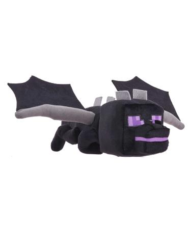 Mattel Minecraft Ender Dragoon Plush Figure with Lights and Sounds Video-Game Collectible Toy Gift for Fans Age 3 Years Old & Up