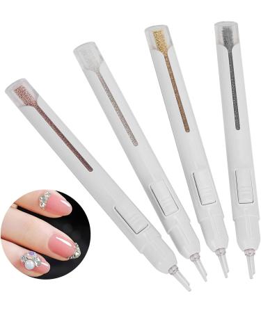 Nail Painting Pen 2800pcs Steel Balls Rose Gold Dotting Pen 4pcs DIY Decoration Nail Art Dotting Pen Gold Dotting Pen 4pcs Professional for Manicure Tools(0.8mm) - Buy Online on GoSupps.com