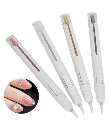 4pcs Nail Art Dotting Pen Set for DIY Manicure - Nail Painting and Design Tools (0.8mm) - Buy Online on GoSupps.com