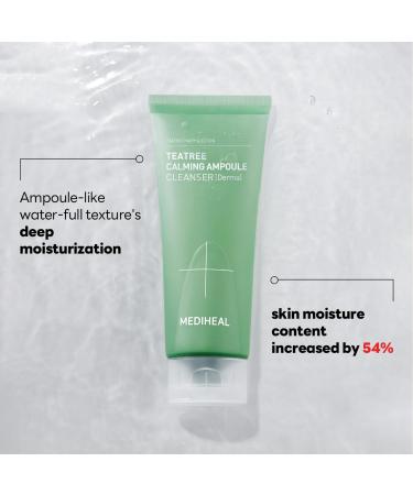 Buy MEDIHEAL Teatree Calming Ampoule Cleanser Special Set - Moisture & Calming Synergy for Sensitive Skin | International Shipping Available - Buy Online on GoSupps.com