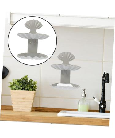 Ciieeo 5pcs Box Shell Soap Dish Wall-mounted Soap Holder Soap Drying Rack Removable Soap Holder Draining Soap Holder Kitchen Soap Stand Travel Soap Holder Shell Shape Drainer Rack Pp - Buy Online on GoSupps.com