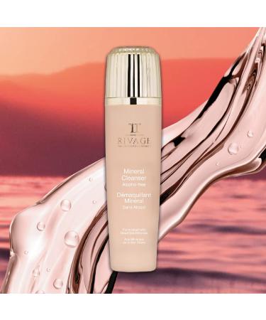 Rivage Natural Dead Sea Minerals Cleanser 200ML | Alcohol-Free Vegan No Harsh Chemicals | Enhanced with Dead Sea Salt - Buy Online on GoSupps.com