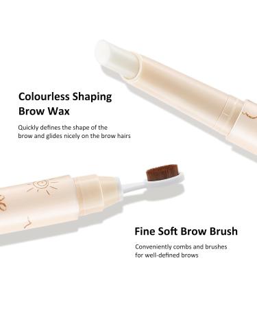 Buy Boobeen Brow Wax Clear - Waterproof Eyebrow Styling Pencil | Long-Lasting Hold & Slanted Tip Application - International Shipping Available - Buy Online on GoSupps.com