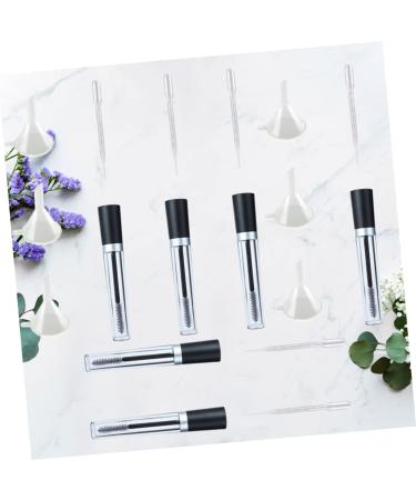 VINTORKY 2 18pcs Mascara Tube 10ml Empty Tube Funnel Dropper Eyebrow Applicator Bottle Liner Tube Black - Buy Online on GoSupps.com