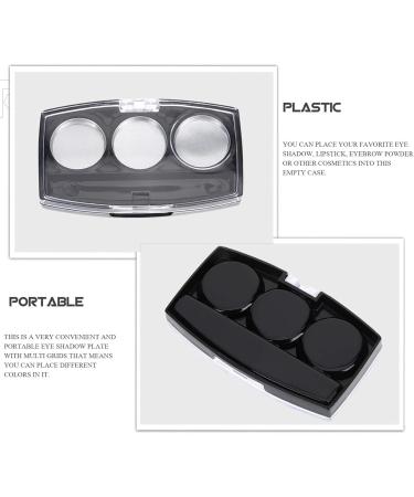  Mimoqk Compact Eyeshadow Pan Holder Customizable Makeup Palette Lightweight Cosmetic Organizer Strong Closure Easy to Carry for Beauty Lovers and Artists - Buy Online on GoSupps.com