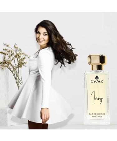 OSCAR Ivory Perfume For Women | Notes of Patchouli & Powdery | Premium Luxury Perfume | Long Lasting | Fresh Fragrance | EDP For Women & Girl (50 ML) - Buy Online on GoSupps.com
