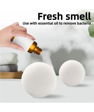 5/10Pcs Wool Dryer Balls Reusable 3-5cm Softener Laundry Ball Natural Fabric Dryer Balls Household Washing Machine Accessories (Color : 4CM 5Pcs Type A) - Buy Online on GoSupps.com
