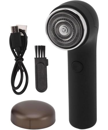 Mini Electric Beard Trimmer Wet Dry Dual Use Electric Mini Facial Hair Remover Automatic Grinding Blade Portable for Car Travel (Black) - Buy Online on GoSupps.com