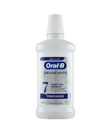 Oral-B Oral-B Perfection Whitening Mouthwash Mint Flavour Whiter Teeth in 7 Days Alcohol Free Maxi Pack Pack of 12 Mouthwashes (12 x 500ml)
