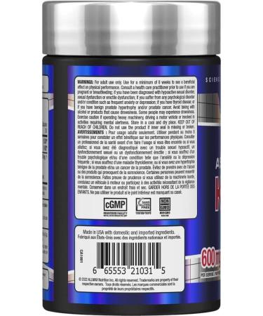 ALLMAX Essentials Ashwagandha KSM-66 (60 Veggie Caps) - Increase Muscle Strength & Recovery - Non-GMO Gluten Free - 30 Servings - Buy Online on GoSupps.com