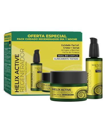 armon a Harmon a Cosm tica Natural Helix Active Regenerating Face Cream Anti-Wrinkle and Anti-Spot Eco-Friendly Snail Slime with Effectiveness Studies 50 ml