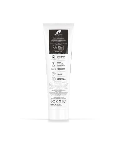 DR Organic Activated Carbon Toothpaste - Extra Lightening Natural Vegan Paraben & SLS-Free 100ml - Buy Online on GoSupps.com